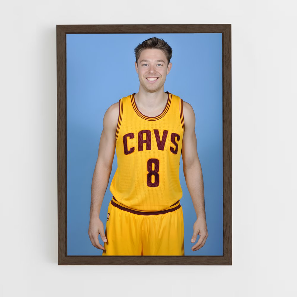 Poster Yellow Passion – affiche Basketball (vue 5)
